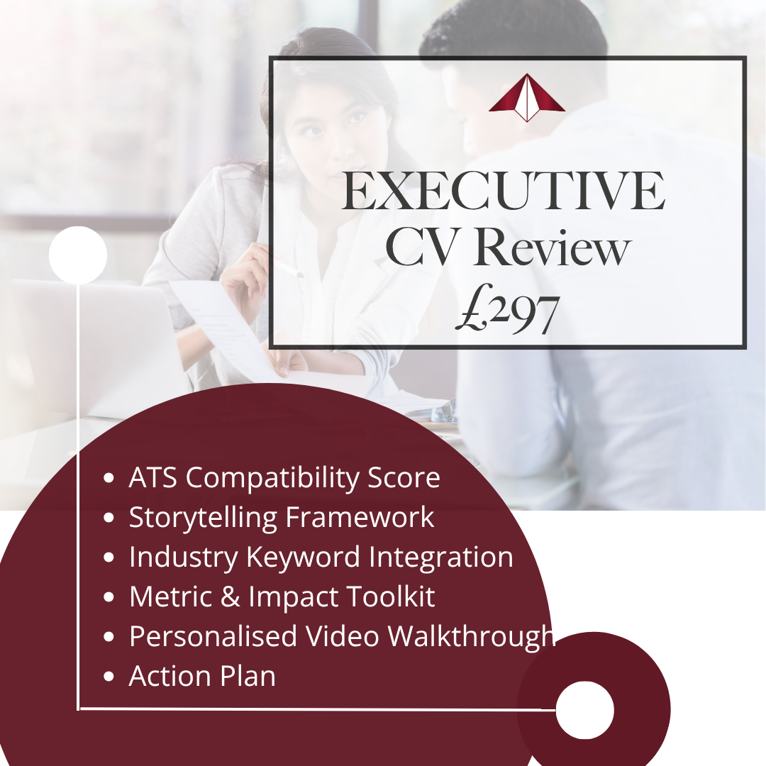 EXECUTIVE CV Review Service