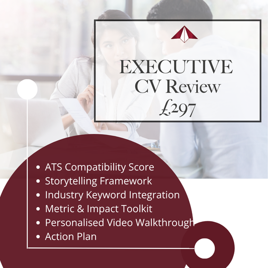 EXECUTIVE CV Review Service